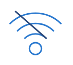 Offline support for out of cellular coverage use